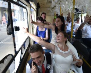post-event party bus services in Madison