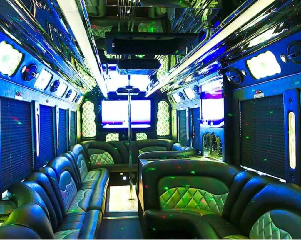 post-event party bus services in Madison